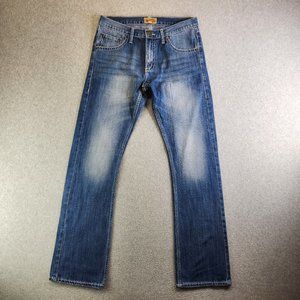 Wrangler 20X Jeans Mens 32X36 Blue 42 Vintage Bootcut Whiskered Rodeo Western
